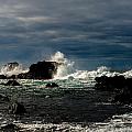 stormy seas and skies 
